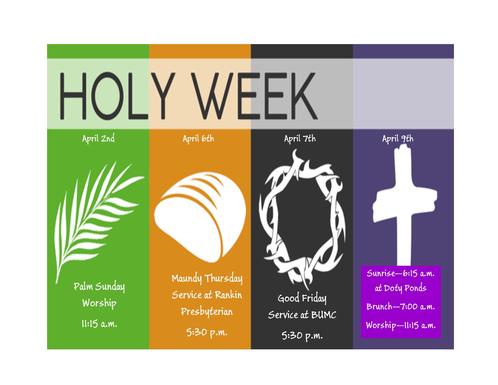 Read more about the article Holy Week